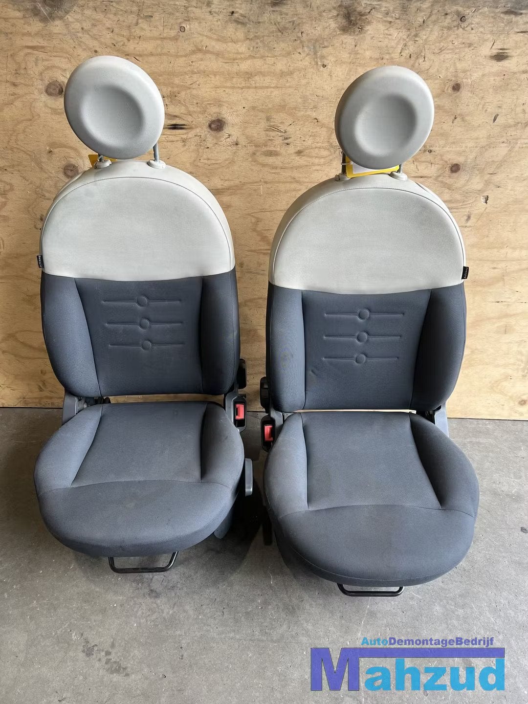 2012 FIAT 500 compleet interieur stof zwart wit, Gebruikt, Stellantis Europe S.p.A., Ophalen of Verzenden, Info@stellantis.com