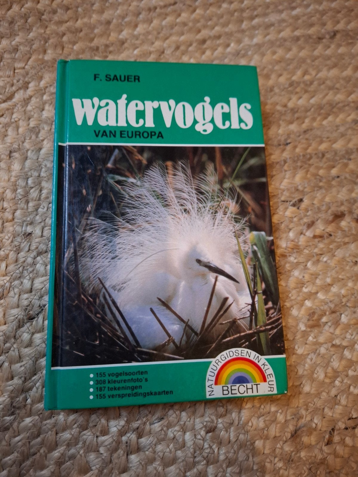 Watervogels van Europa - F. Sauer - Natuurgids, Ophalen of Verzenden, Gelezen, F. Sauer