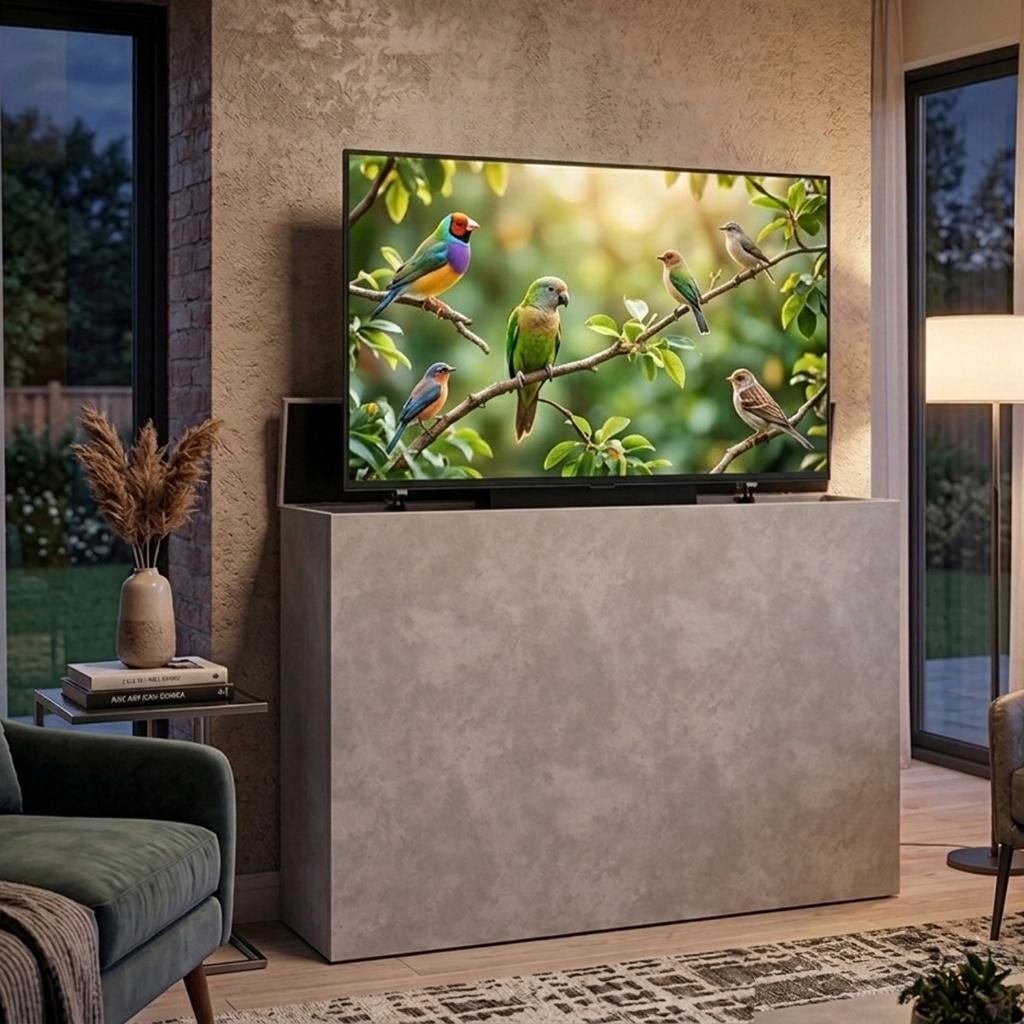 TV Lift Meubel Dordrecht - 32 t/m 75 inch - v.a. € 750,-, Ophalen of Verzenden, Nieuw, 25 tot 50 cm, Minder dan 100 cm