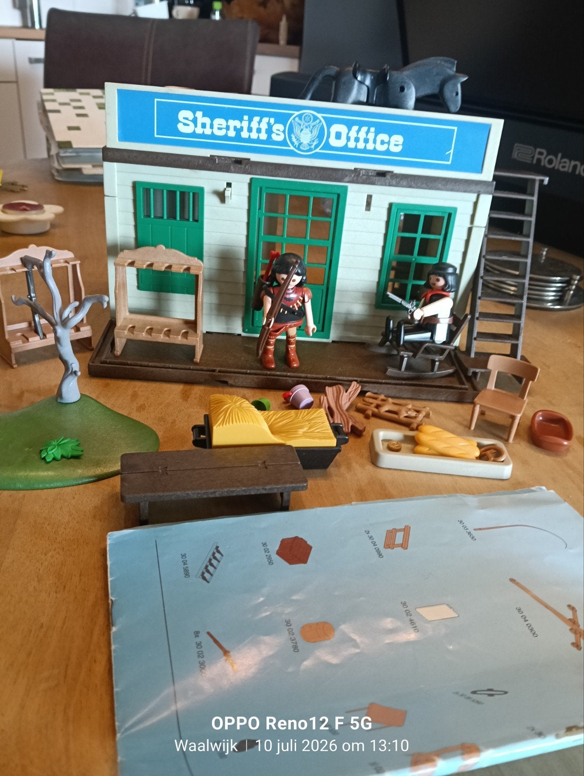 Playmobil Sheriff's Office Western Set met Figuren, Ophalen, Gebruikt, Gebouw, Complete set