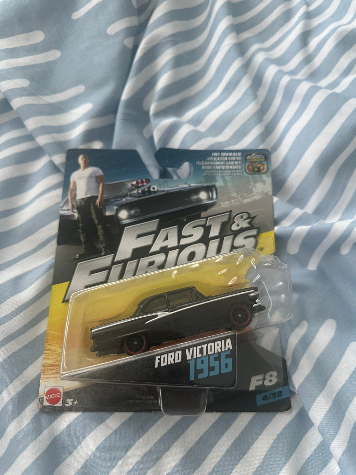 Fast & Furious Ford victoria 1956 Hot wheels, Ophalen of Verzenden, Zo goed als nieuw, Auto