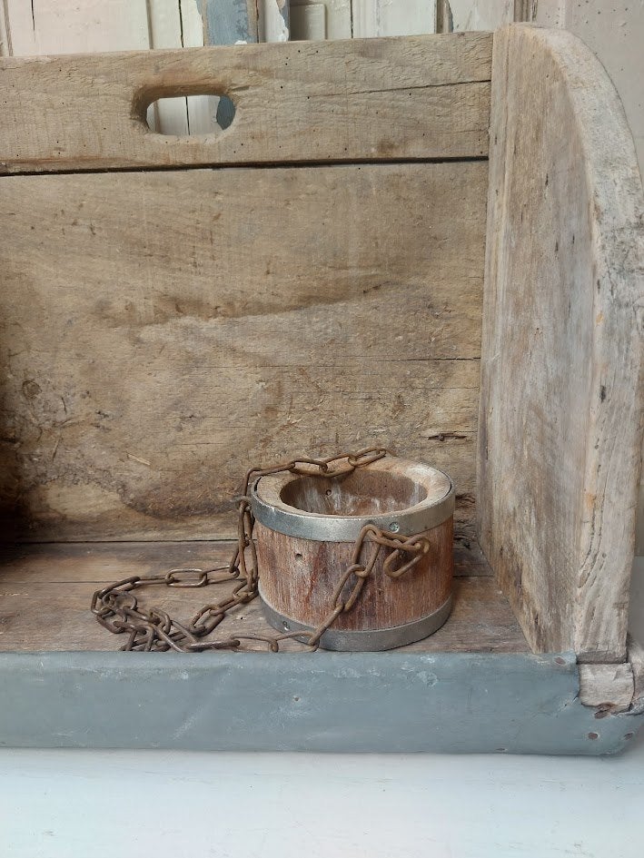 Houten kaasmal met hanger, Ophalen of Verzenden