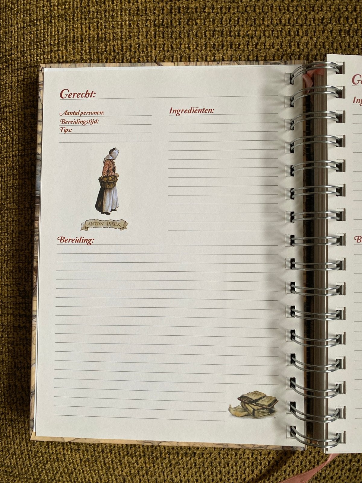 Anton Pieck Receptenboek - Nieuw, Ophalen of Verzenden, Nieuw, Overige onderwerpen