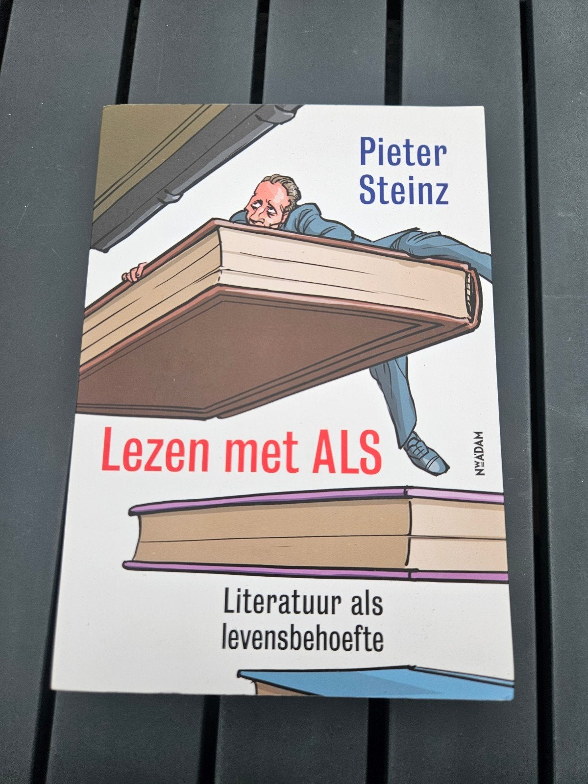 Lezen met ALS - Pieter Steinz, Ophalen of Verzenden, Zo goed als nieuw, Pieter Steinz, Nederland