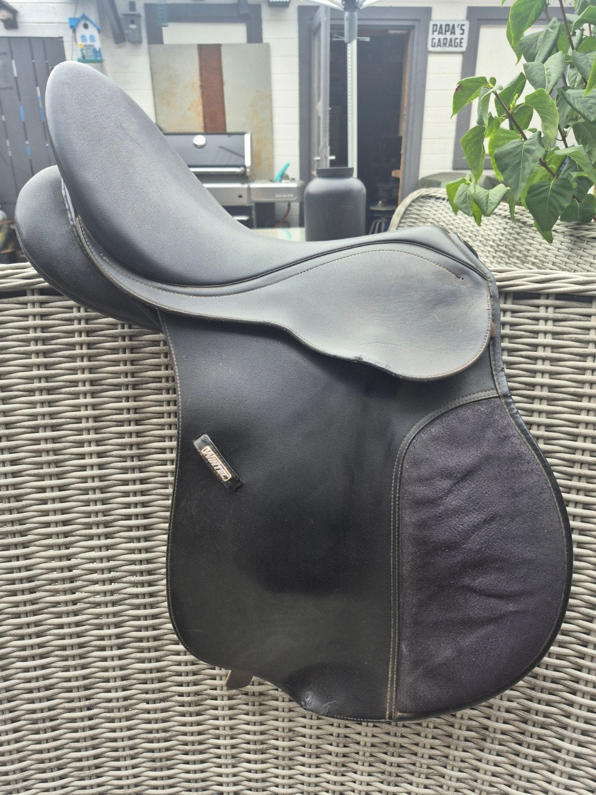 net 16,5 inch wintec  zadel, Ophalen of Verzenden, Gebruikt