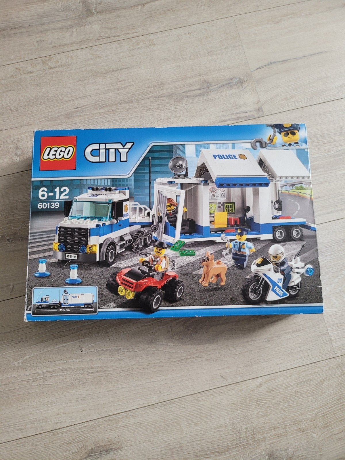 Lego City Mobiele Commandocentrale 60139, Lego, Ophalen of Verzenden, Compleet, Complete set