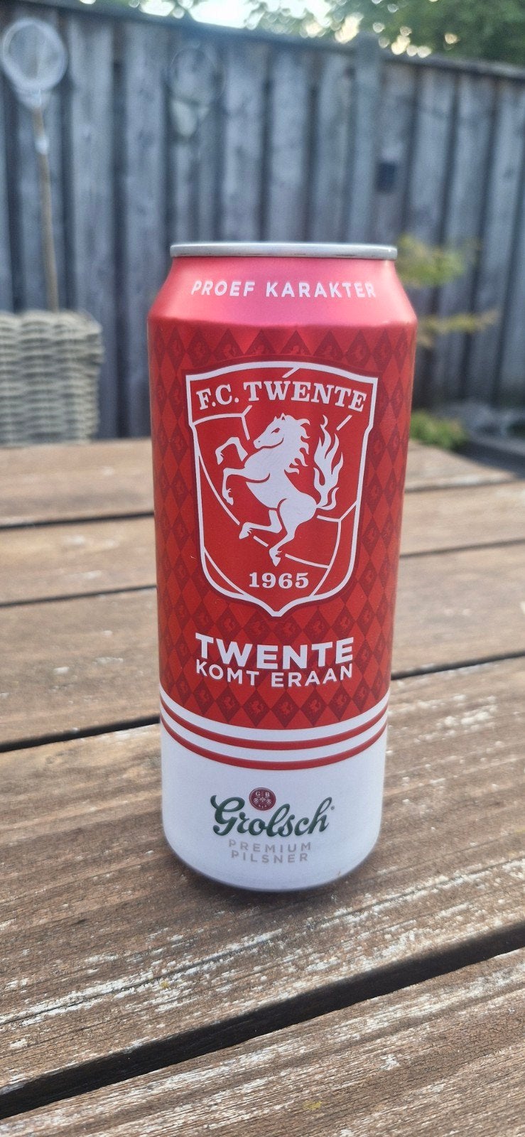 fc twente grolsch blik twente komt eraan 50cl houdbaar 2019, Verzamelen, Ophalen, Zo goed als nieuw, Koffie, Douwe Egberts