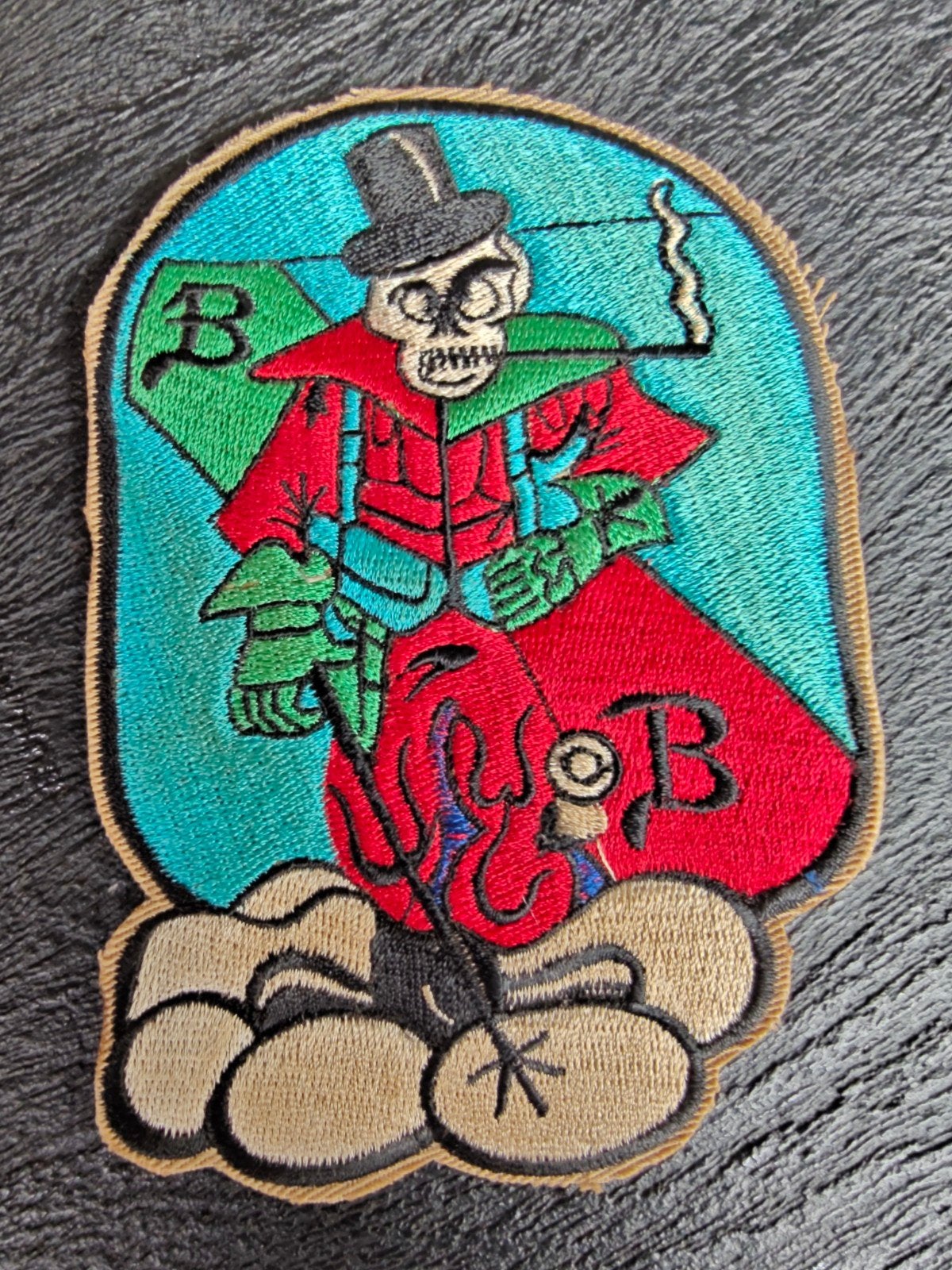 remake WW 2 US Army Air Force AAF 5th Bombardment Group Bomb, Ophalen of Verzenden, Landmacht, Amerika, Embleem of Badge