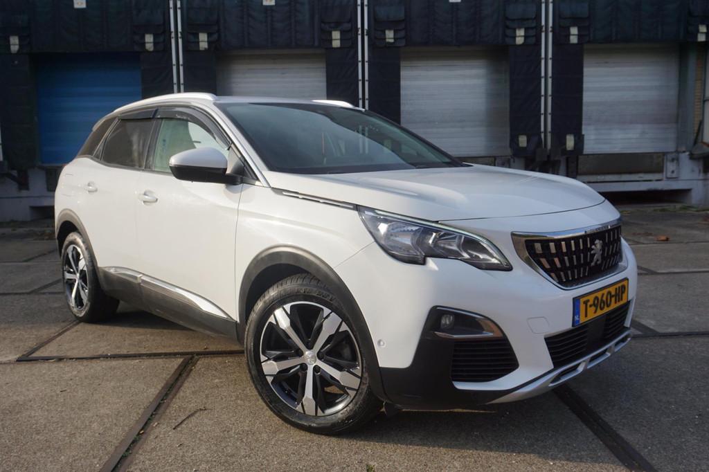 Peugeot 3008 1.6 e-THP GT Line, Auto's, Peugeot, Stof, 4 cilinders, Wit, Bedrijf