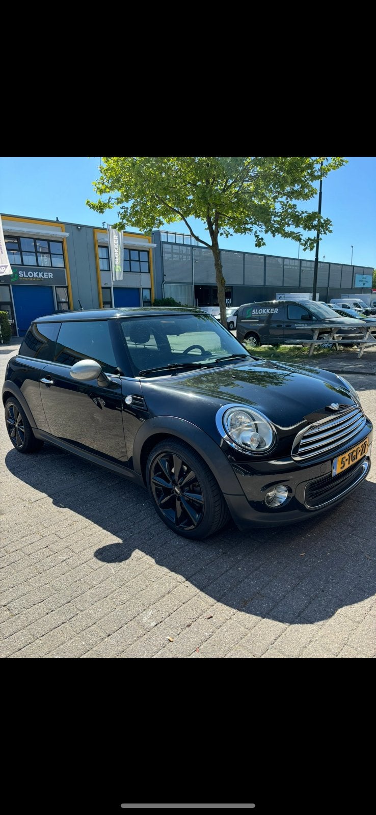 Mini 1.6 ONE 55KW 2014 Zwart LOOPT NIET!, Voorwielaandrijving, 74 pk, 4 cilinders, 4 stoelen