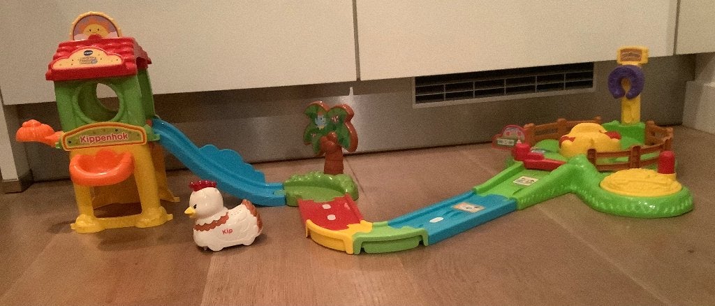 VTECH Kippenhok met uitbreiding, Kinderen en Baby's, Ophalen of Verzenden, Zo goed als nieuw