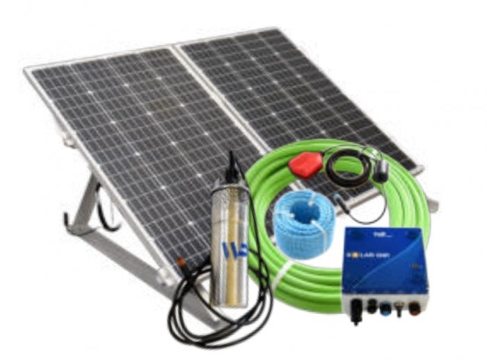 Solar waterpomp kit 12 l/min/slangen/pomp/PE tyleenslang, Ophalen, Nieuw, Dompelpomp