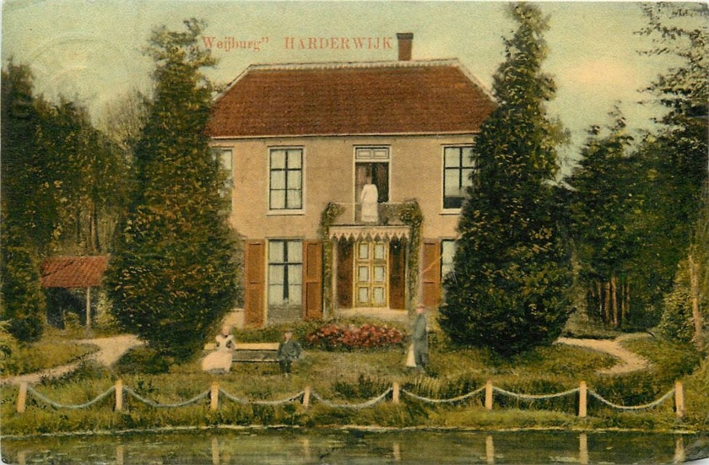 701-119-037 Harderwijk Weijburg, Ophalen of Verzenden, Voor 1920, Gelderland