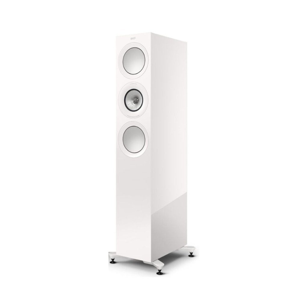 KEF R7 Meta Hoogglans Wit (set) - nieuw, dealer, garantie, Vloerstaande luidspreker, Nieuw, Ophalen of Verzenden, 150 watt of meer