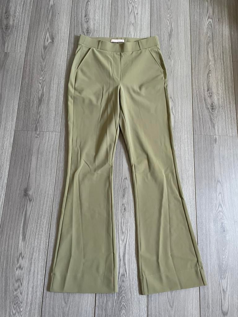 Studio Anneloes flair bonded broek earth travelstof mt S, Ophalen of Verzenden, Zo goed als nieuw, Maat 36 (S), Lang