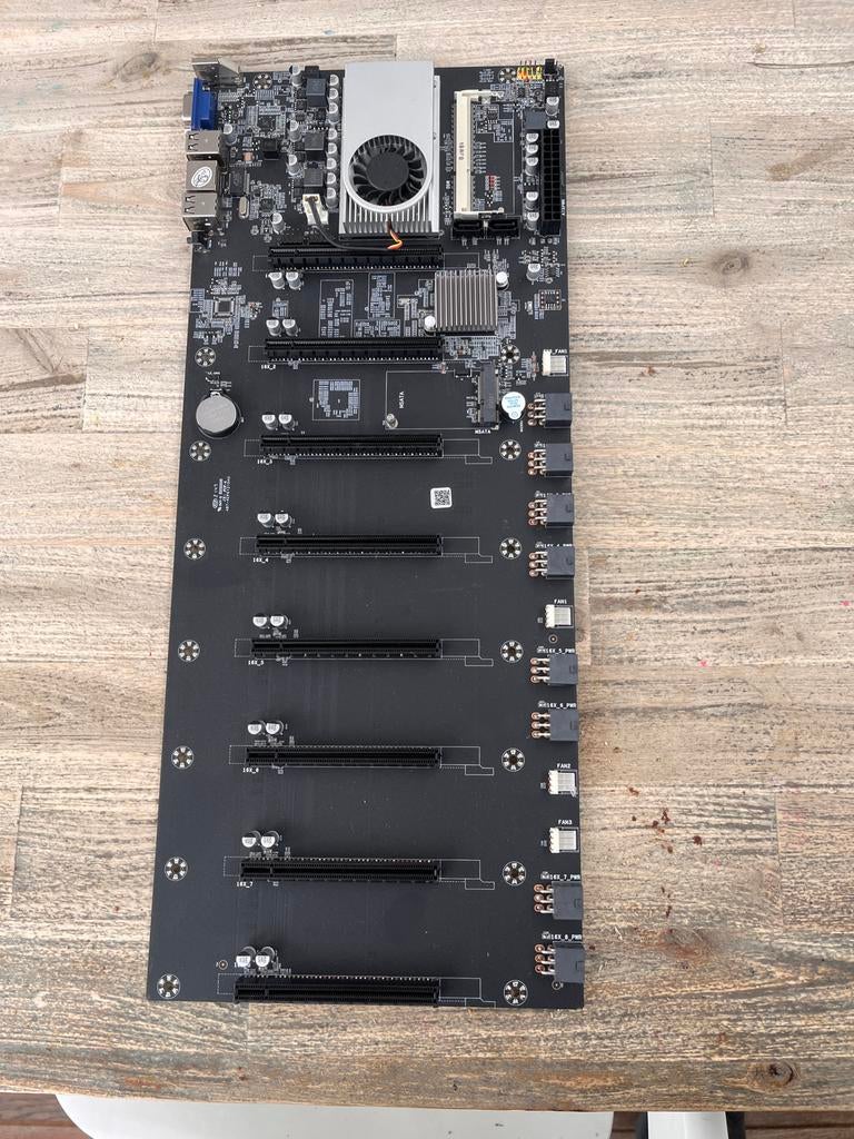 BTC-T37 V1.1 Moederbord bitcoin etherium mining, Ophalen of Verzenden, Gebruikt, Overige typen, DDR