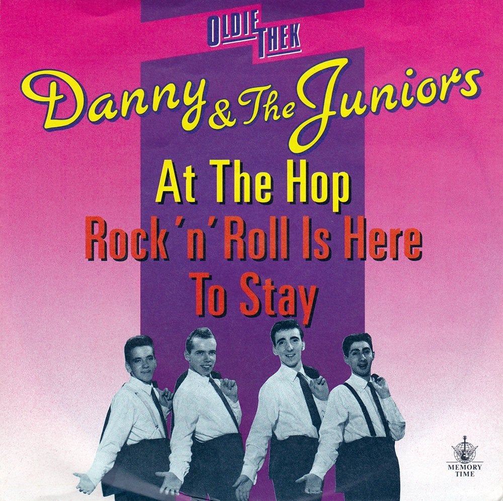 Danny & The Juniors - At The Hop 7", 7 inch, Single, Ophalen of Verzenden, Zo goed als nieuw