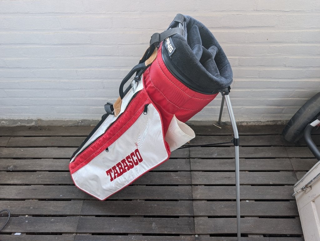 Ping Vintage Hoofer Tabasco Carry bag., Sport en Fitness, Golf, Ophalen, Gebruikt, Tas, Ping