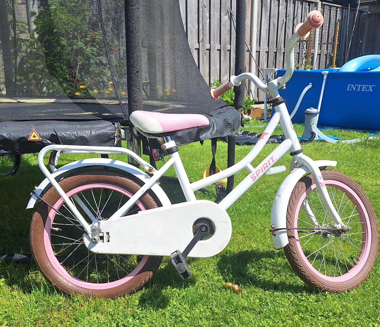 Spirit kinderfiets 16 inch, Fietsen en Brommers, Fietsen | Kinderfietsjes, Ophalen, Gebruikt, 16 tot 20 inch