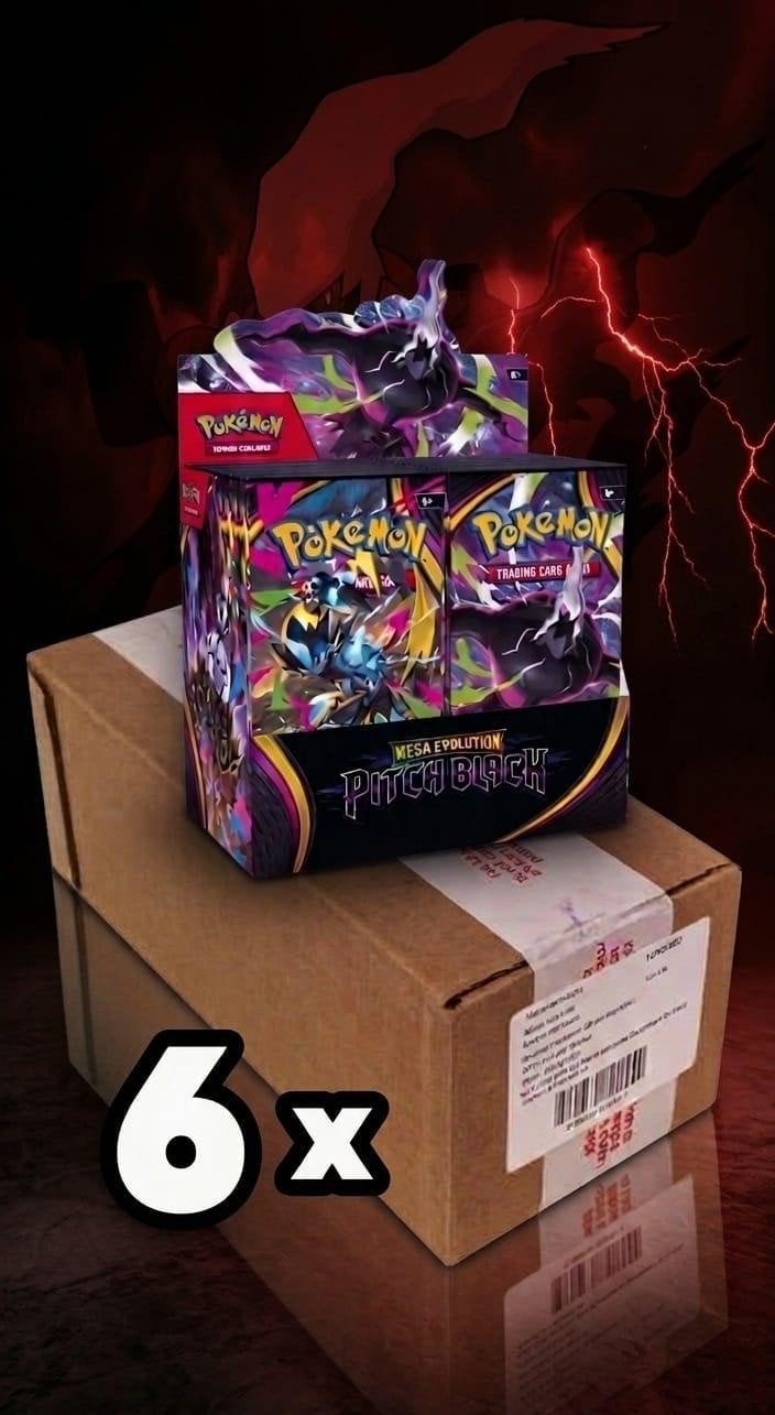 Pitch black booster box case, Ophalen of Verzenden, Nieuw, Boosterbox
