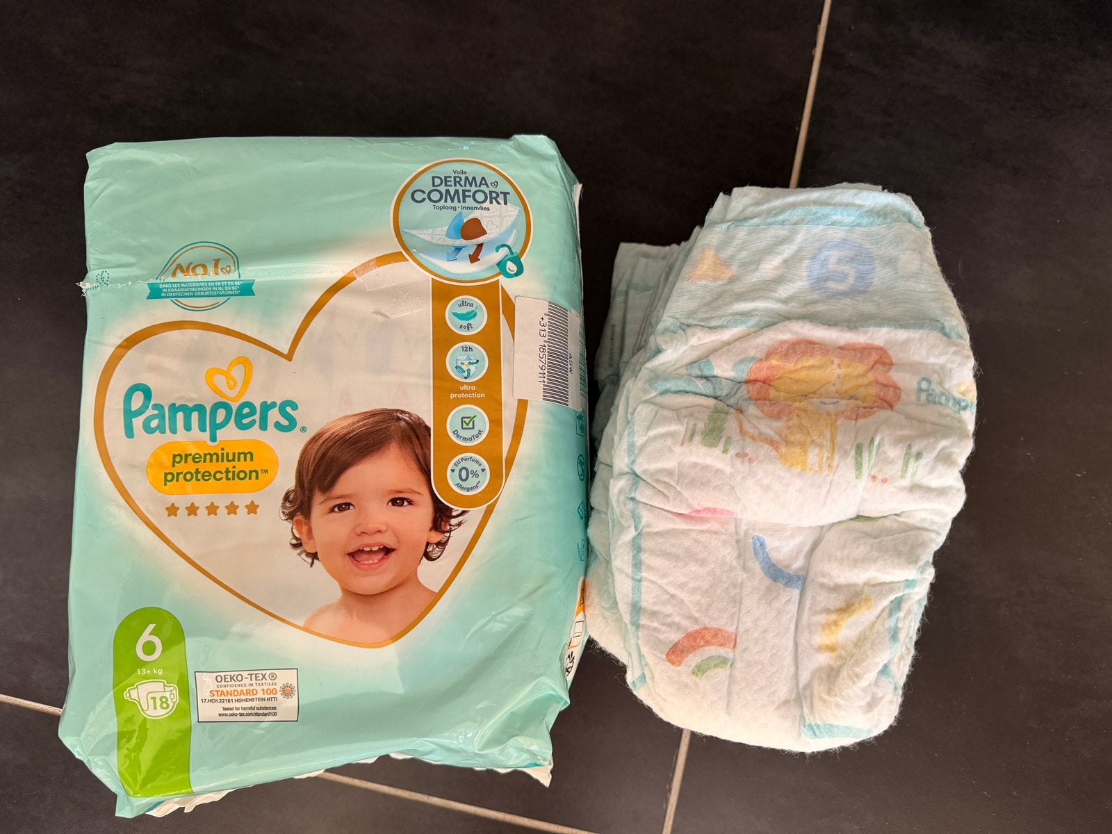 Pampers premium protection luiers maat 5 en 6, Kinderen en Baby's, Ophalen of Verzenden, Nieuw, Overige typen