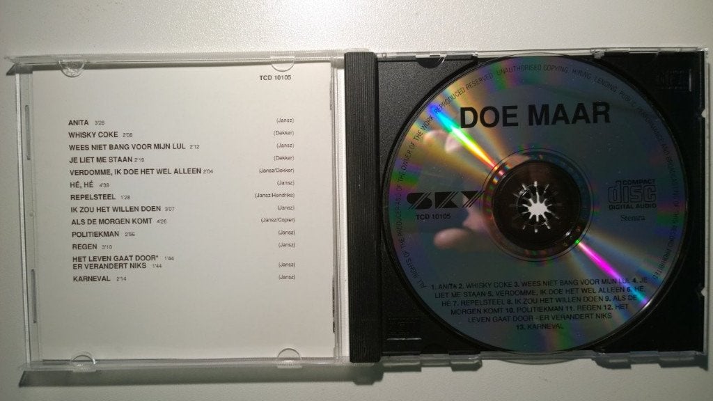 Doe Maar - Doe Maar, Ophalen of Verzenden, Zo goed als nieuw, Pop, Album