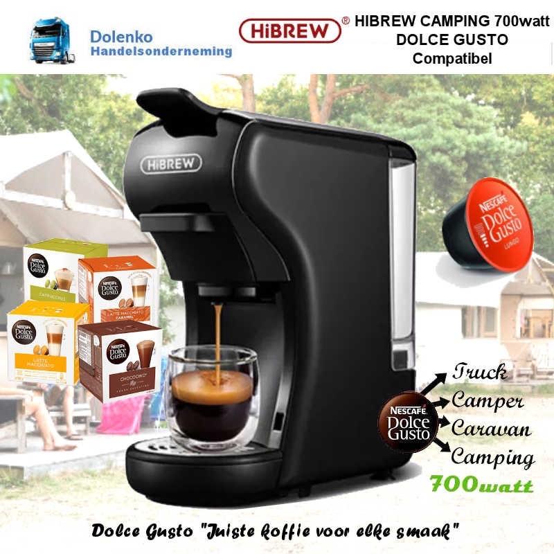HIBREW Camping Dolce Gusto 700W Koffiezetapparaat, Caravans en Kamperen, Kampeeraccessoires, Gebruikt, Ophalen