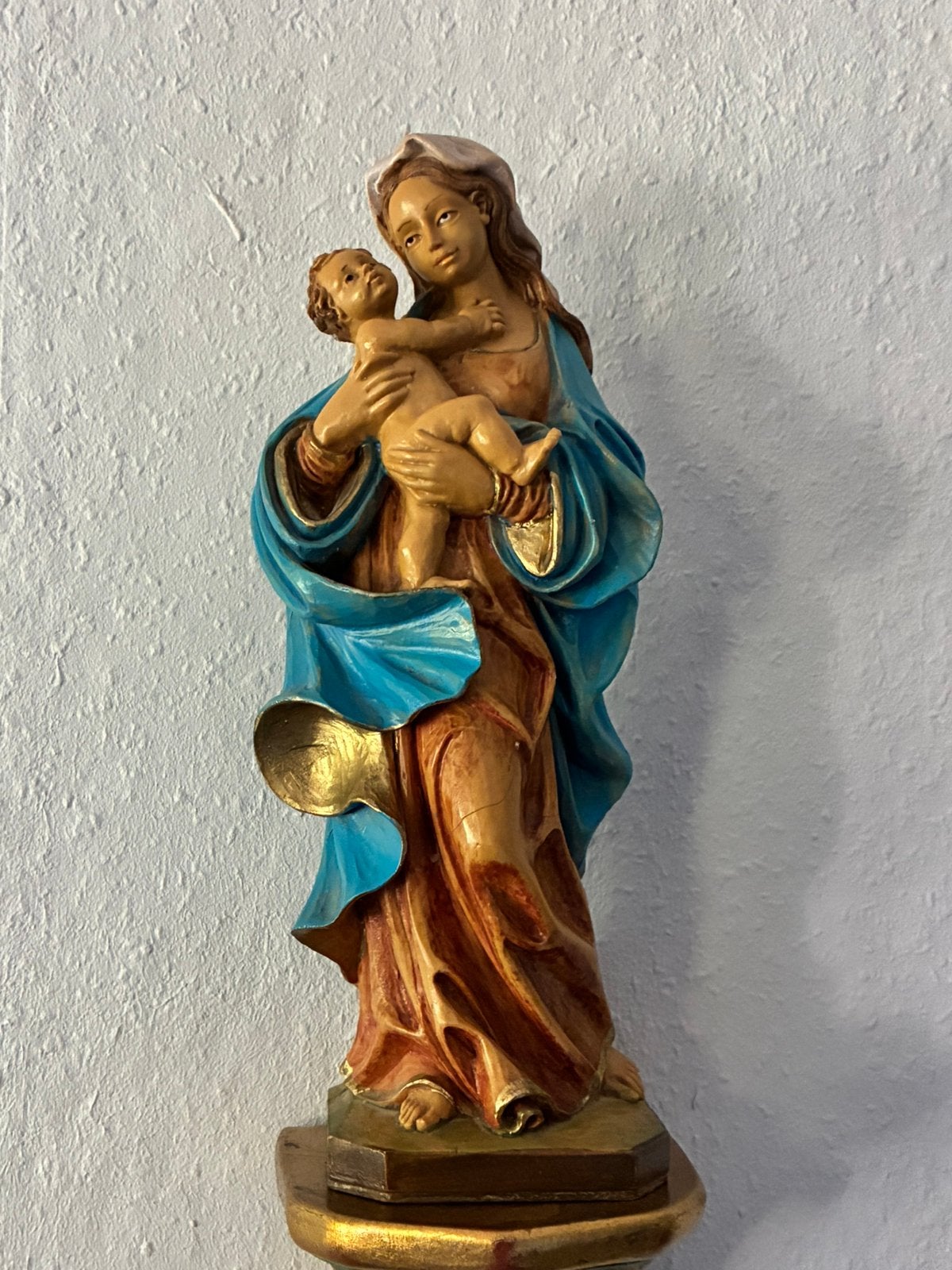 Maria met kindje Jezus - Malsiner H, Ophalen of Verzenden, Zo goed als nieuw, Beeld(je)
