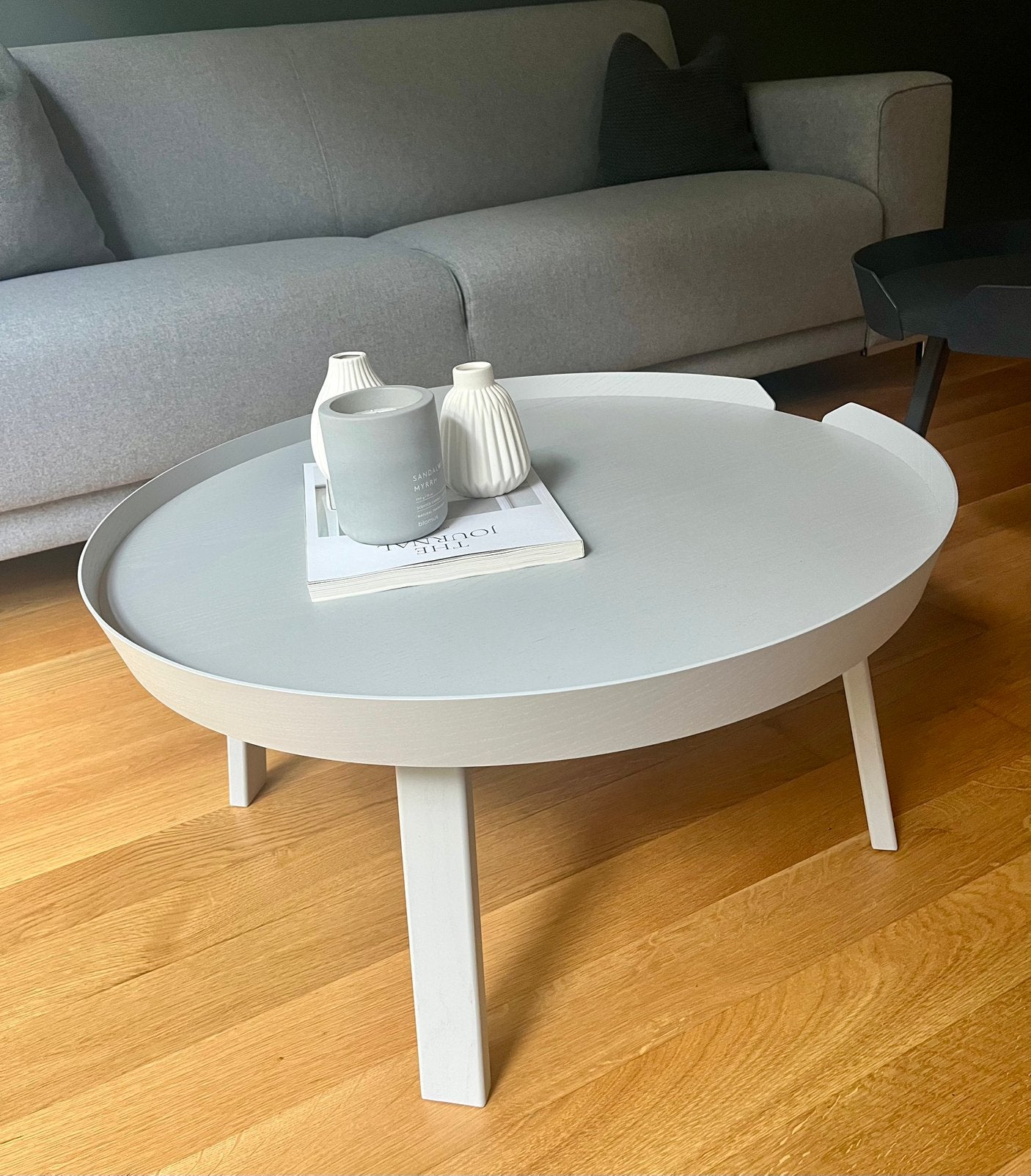 Muuto Around salontafel 72 cm, Ophalen, 50 tot 100 cm, Rond, 50 tot 100 cm