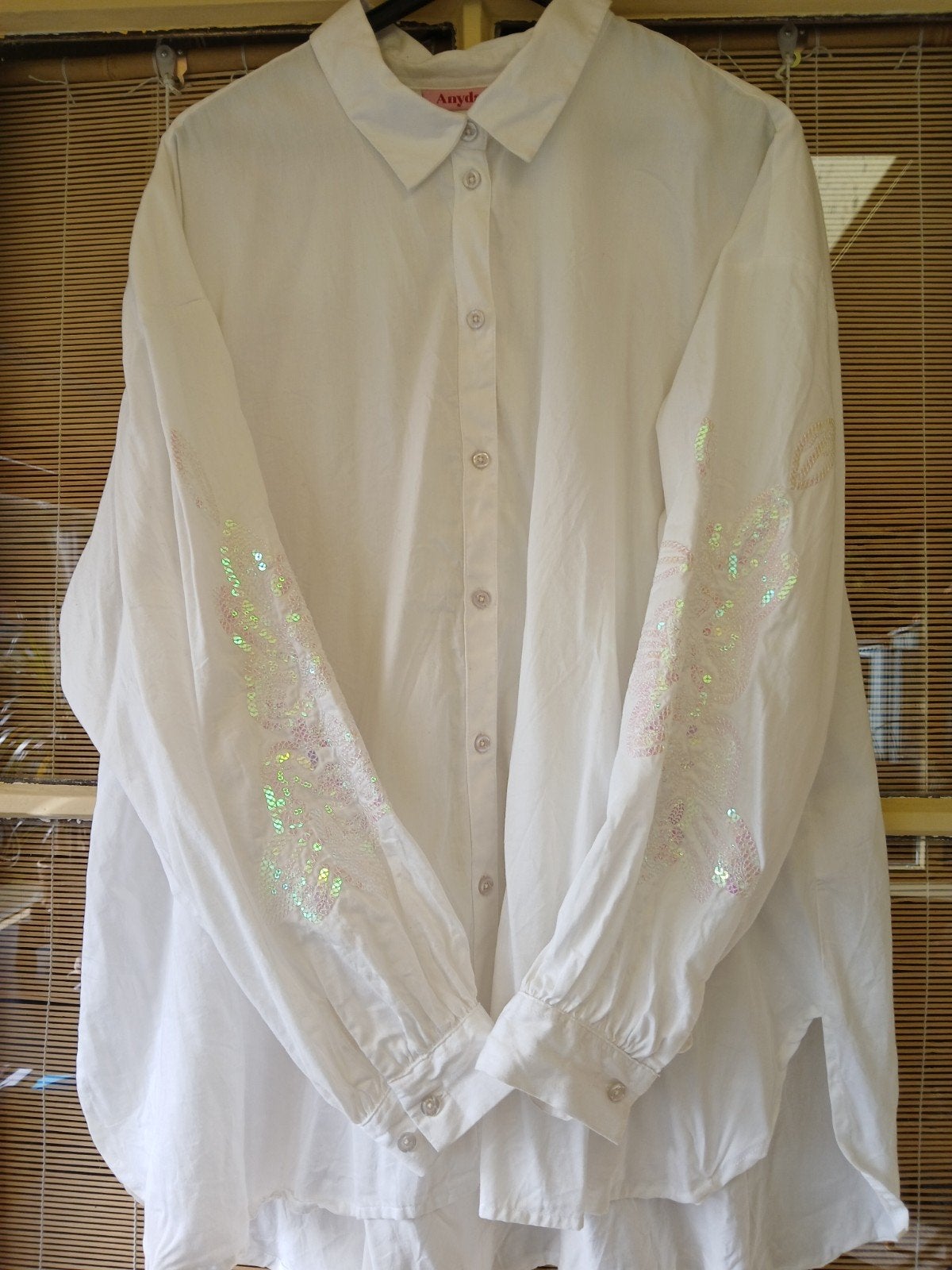Anyday witte blouse maat 46-48, Kleding | Dames, Anyday, Verzenden, Wit, Maat 46/48 (XL) of groter