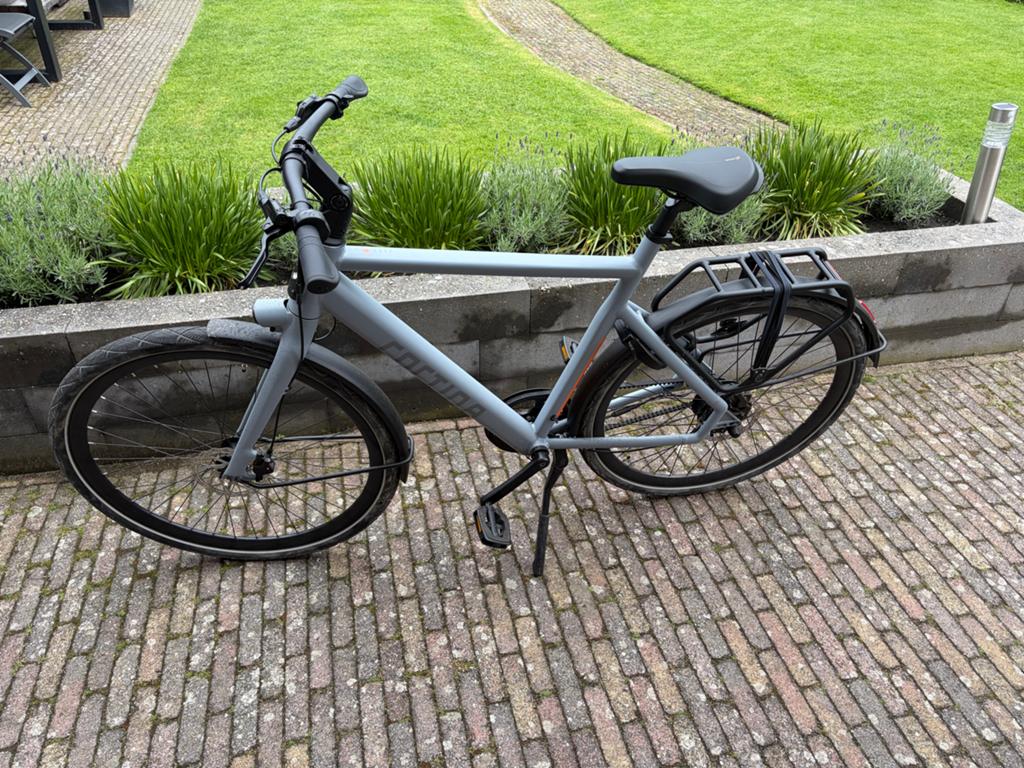 Cortina E-Lett squirrel grey matte 61cm, Fietsen en Brommers, Elektrische fietsen, Ophalen, Zo goed als nieuw, Cortina, 51 tot 55 cm