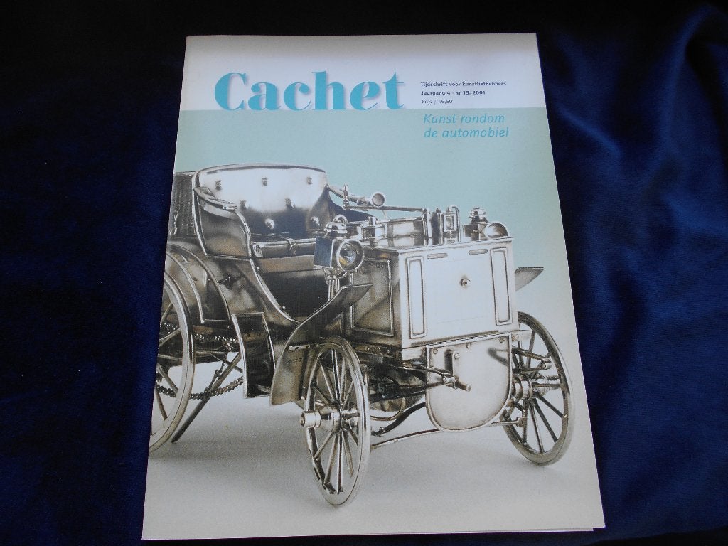 Cachet, tijdschrift over kunst, ZELDZAAM, slechts 9,95, Ophalen of Verzenden, Nieuw, Overige typen