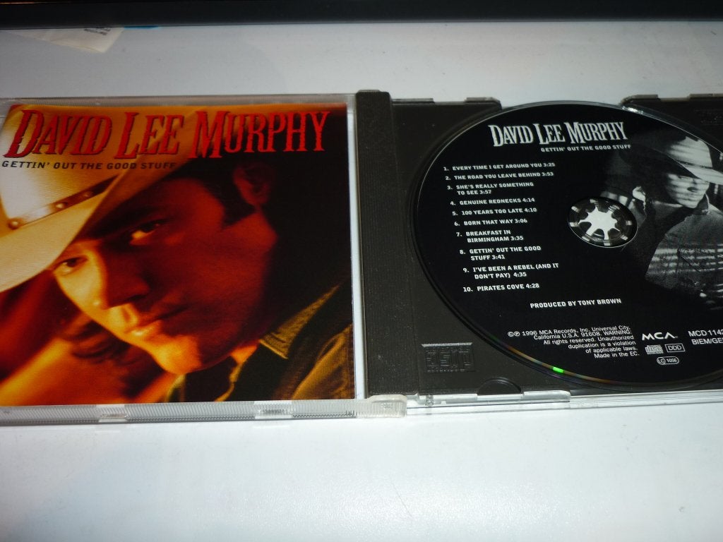 David Lee Murphy - Gettin' Out The Good Stuff CD, Gebruikt, Ophalen of Verzenden, Inclusief doosje, Country