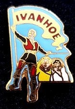 Ivanhoe pin, Verzamelen, Speldjes, Pins en Buttons, Verzenden, Nieuw, Figuurtje, Speldje of Pin