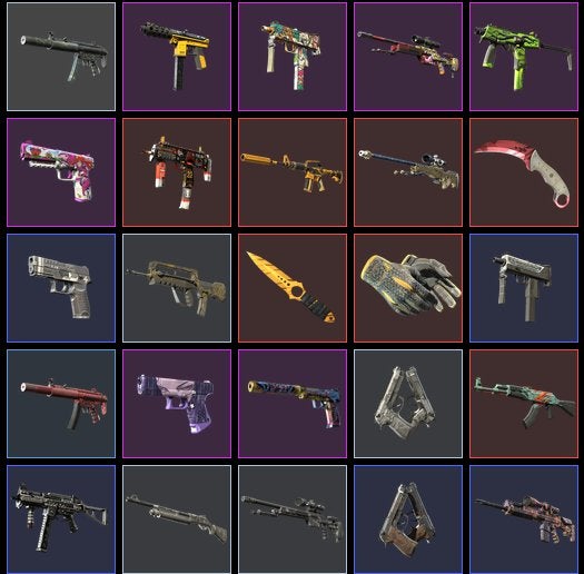 CS2 skins, Ophalen of Verzenden, Zo goed als nieuw, Overige typen, Pc