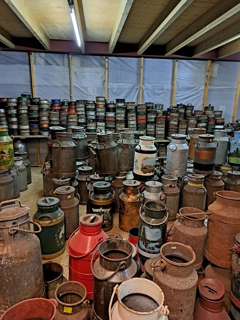 Melkbus deksels 30/40 L, Tuin en Terras, Tuinwanddecoratie, Ophalen of Verzenden, Nieuw