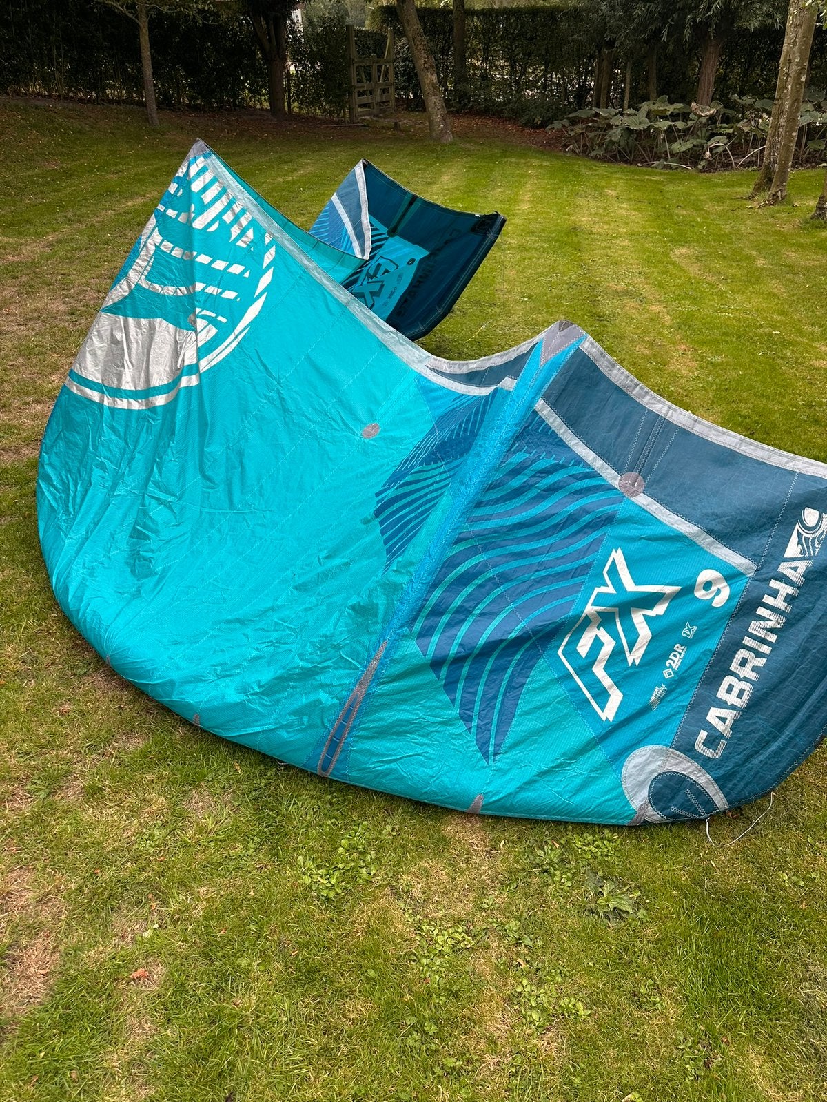 Cabrinha fx 9m, Watersport en Boten, Kitesurfen, Gebruikt, 9 m², Geen board, Ophalen of Verzenden