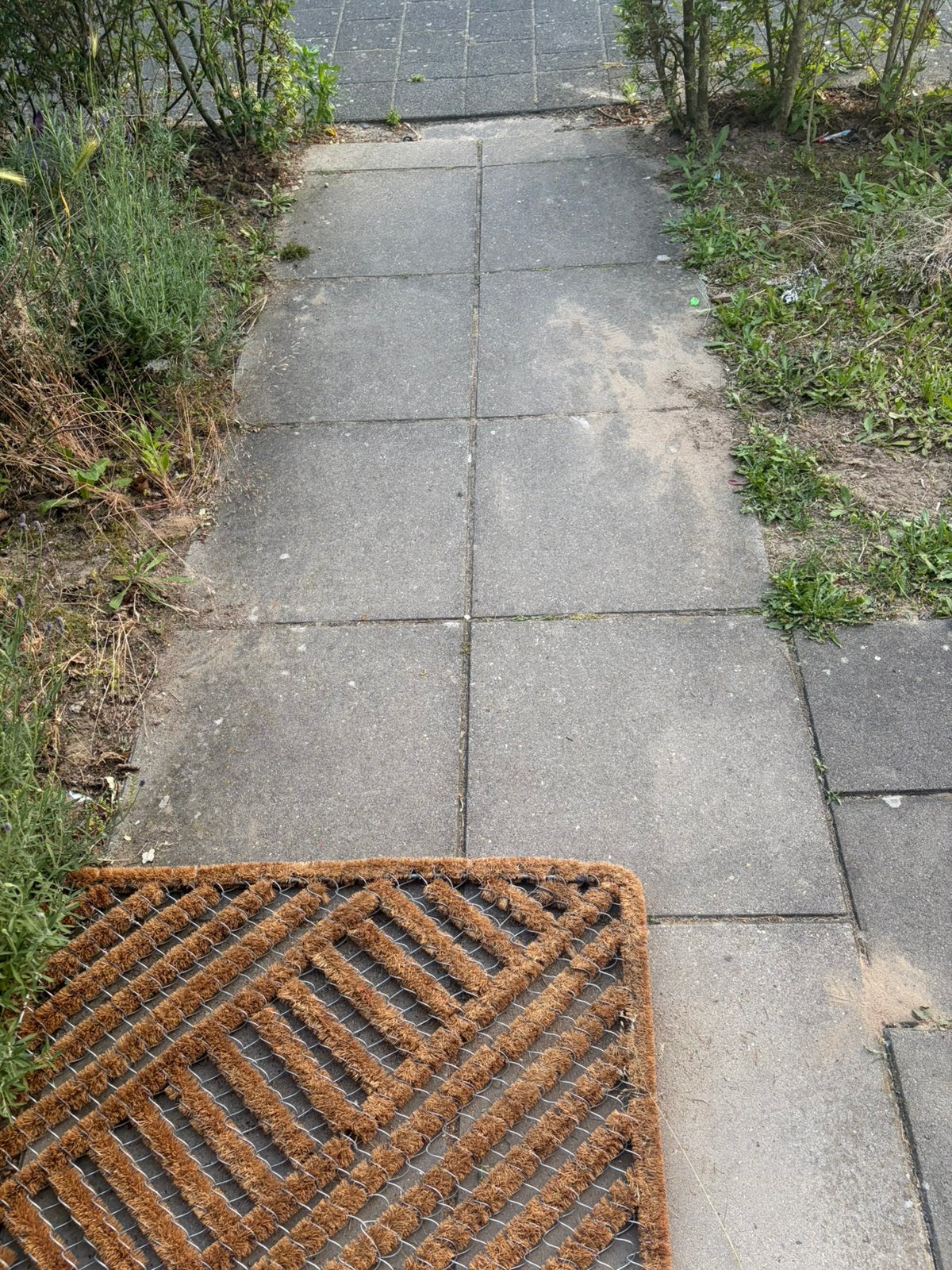 Tuintegels gratis af op te halen, Ophalen of Verzenden, Gebruikt, Beton, Terrastegels