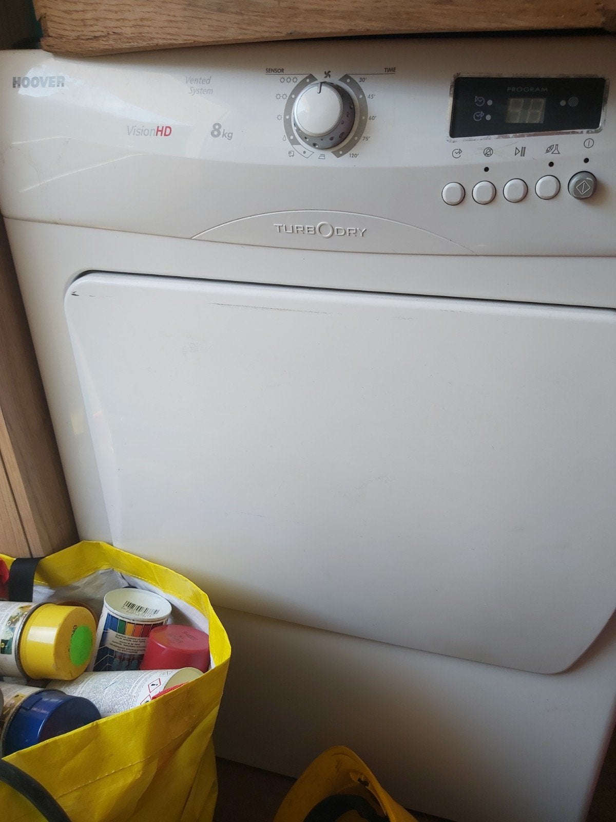 Hoover VisionHD 8kg Wasdroger - Condens, Ophalen of Verzenden