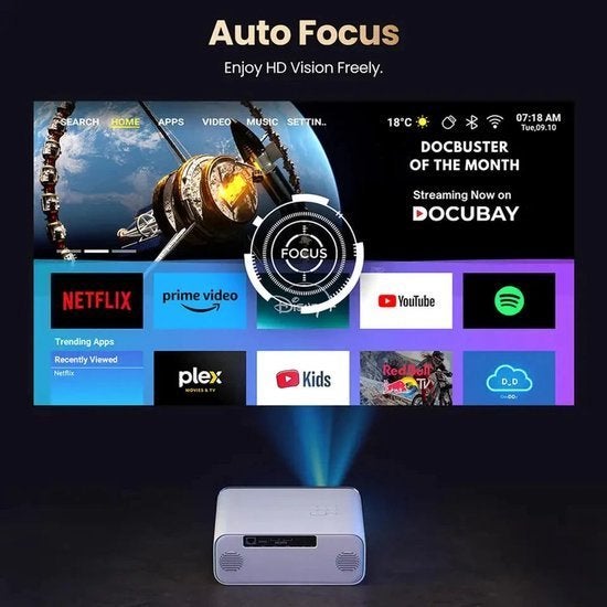 Projector – Beamer – Draagbare Projector – Full Hd Projector, Corvance B.V., Verzenden, Nieuw, Corvancebol@gmail.com