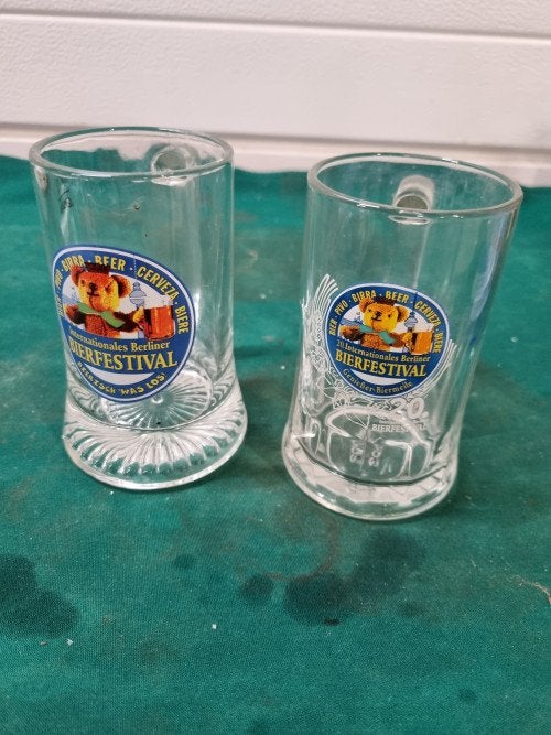 bierpullen bierfestival 2 stuks, Ophalen of Verzenden, 'T Olde Gre-j, Info@toldegrej.nl, Endepoelstraat 20f Didam