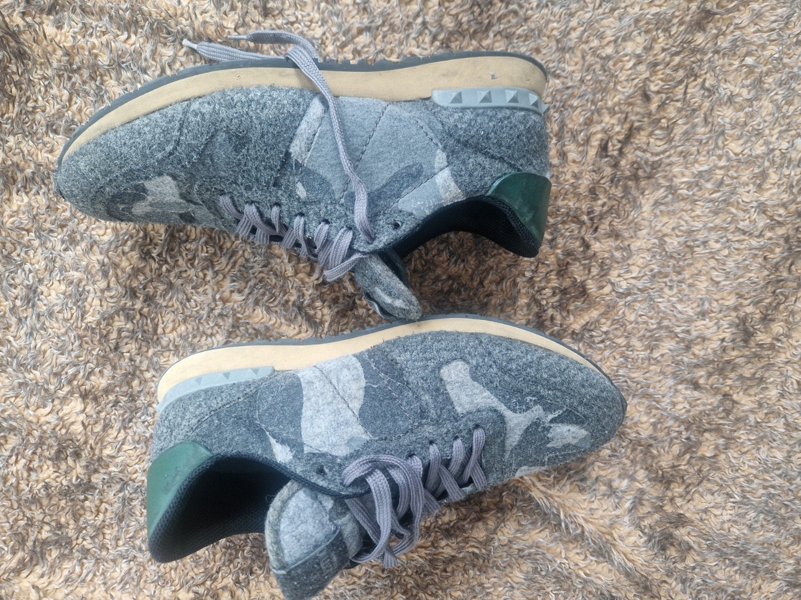 Valentino Garavani Sneakers Maat 44 Camouflage Grijs, Kleding | Heren, Schoenen, Overige kleuren, Valentino Garavani, Ophalen of Verzenden