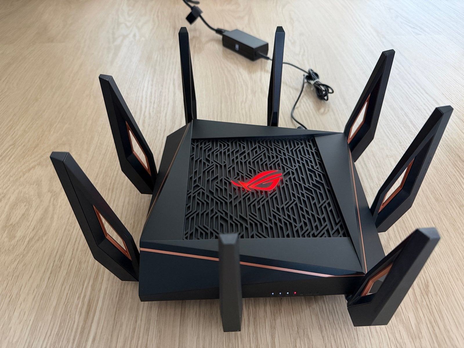 ASUS ROG Rapture GT-AX11000 Gaming Router | Nieuwprijs €450+, Ophalen of Verzenden, Zo goed als nieuw, Router