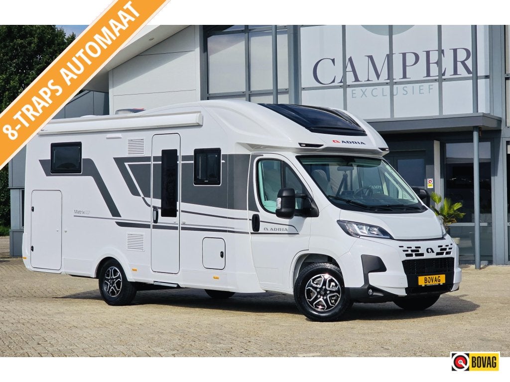 Adria Matrix Plus 670 DL Nieuw Model 8Traps Automaat 2026, Caravans en Kamperen, 7 tot 8 meter, Bedrijf, Diesel, Adria