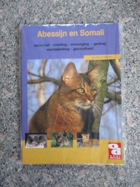 Over Dieren informatieboekje Abessijn en Somali, Ophalen of Verzenden, Nieuw, Overige diersoorten