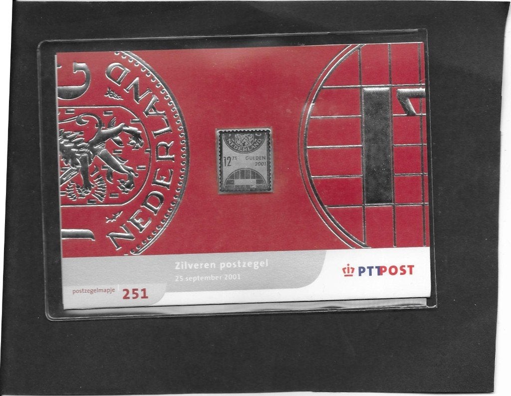 zilveren 12,50 gulden, Postzegels en Munten, Postzegels | Nederland, Verzenden, Na 1940, Postfris