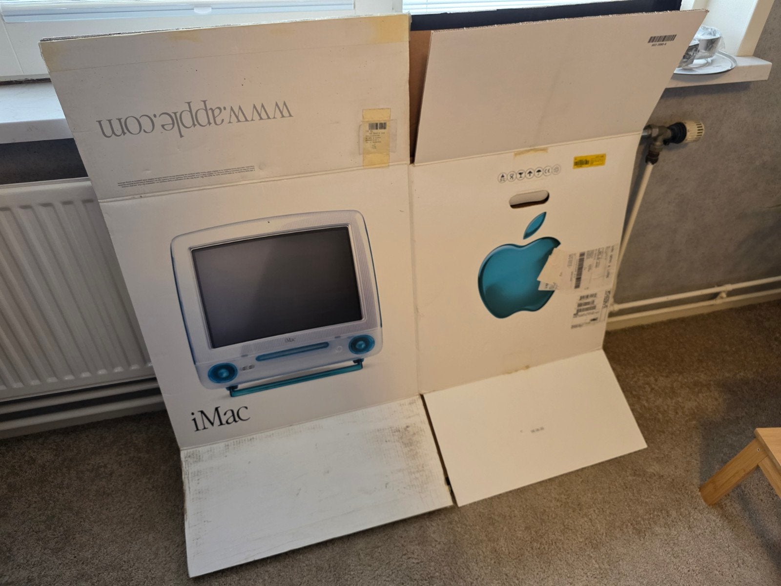 Lege originele doos Apple iMac G3, Computers en Software, Ophalen of Verzenden