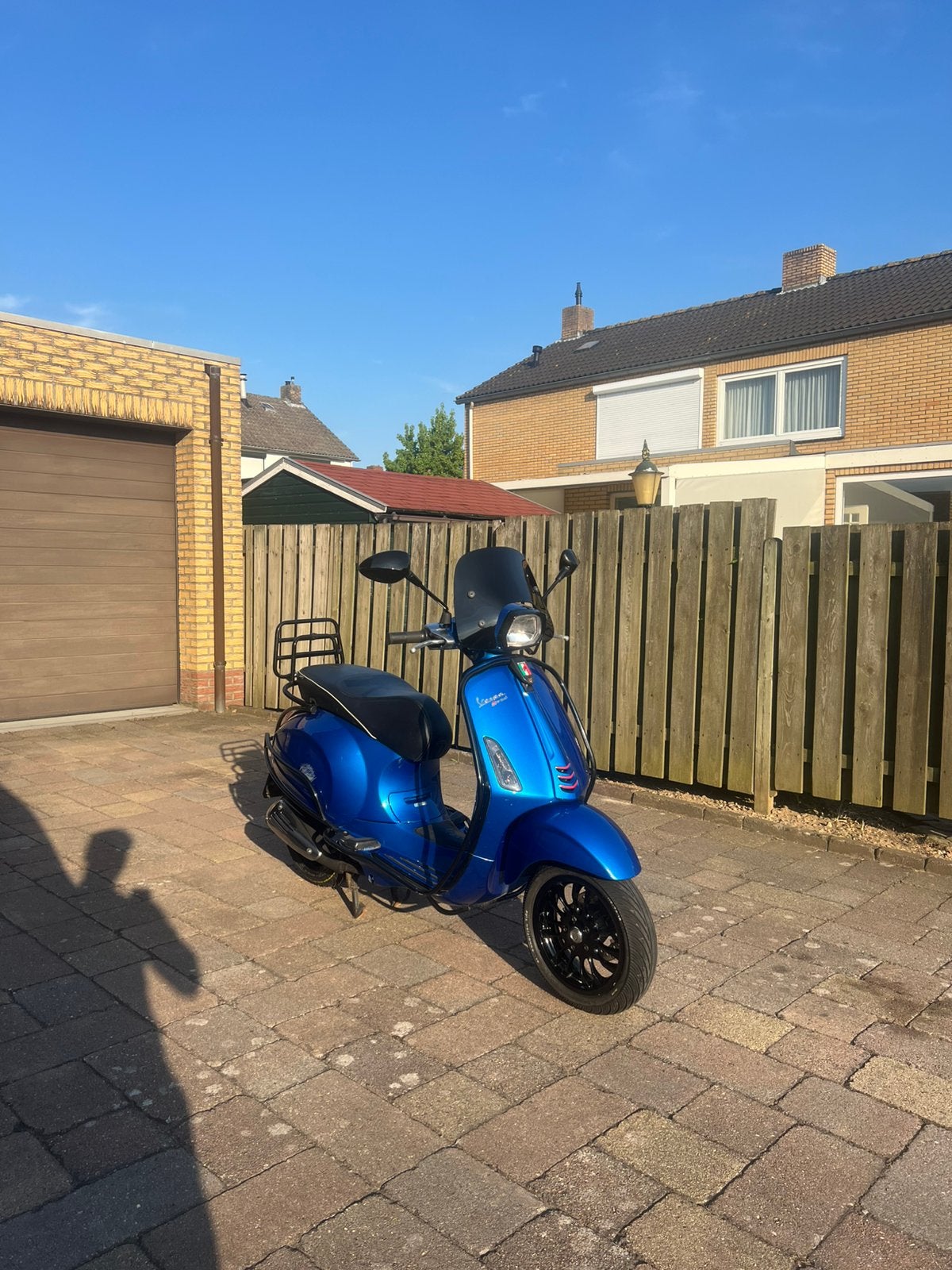 Vespa sprint brom, Ophalen, Zo goed als nieuw, Benzine
