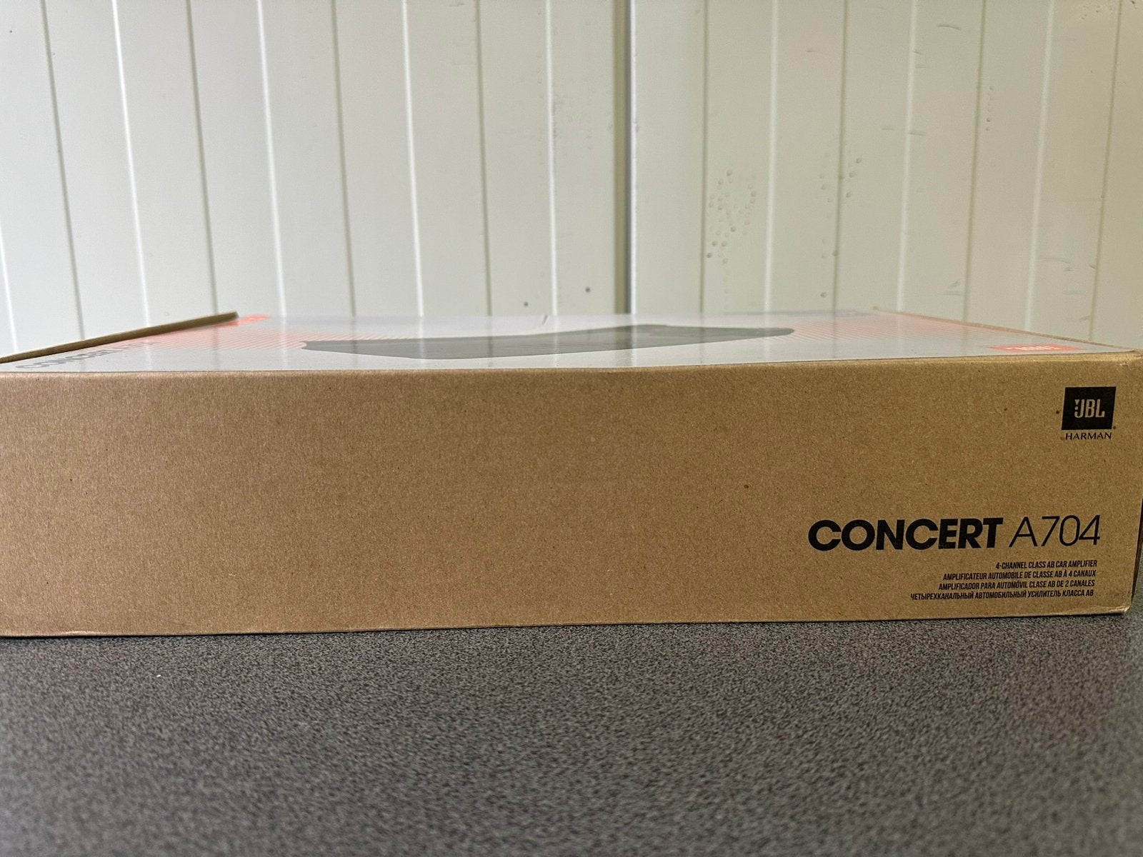 JBL Concert A704 4-kanaals auto-versterker klasse AB - auto, Ophalen of Verzenden, Zo goed als nieuw