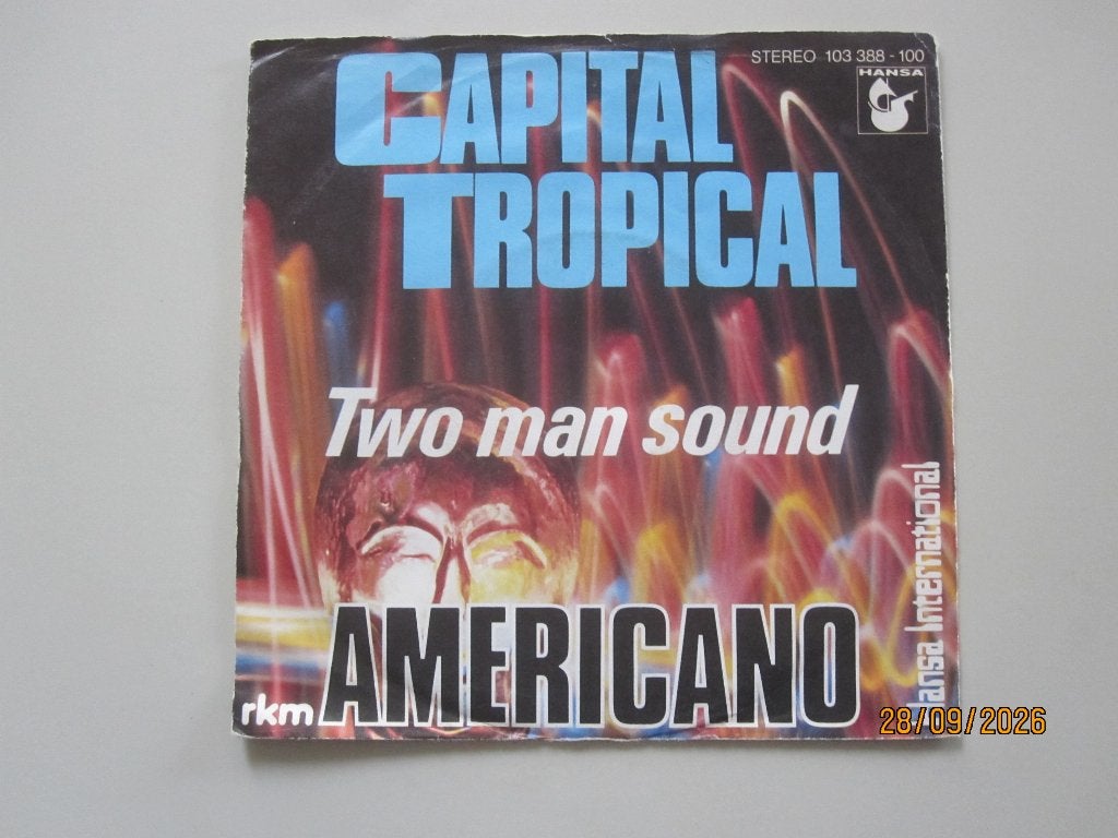 TWO MAN SOUND -  capital tropical - vinyl 7", Latin en Salsa, Gebruikt, 7 inch, Ophalen of Verzenden